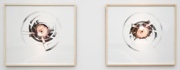 Jan Dibbets - Round Lutheran Church - Lithografie en collage met foto - Collectie AMC, Amsterdam UMC