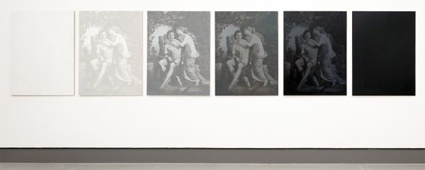 Niek Hendrix - Sisyphus (The Origin of Painting) - Olieverf en potlood op paneel - Collectie AkzoNobel Art Foundation