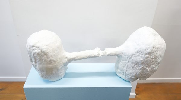 Dennis Feddersen - Of Two Minds, Docking - 30x27x20cm, Mixed-Media