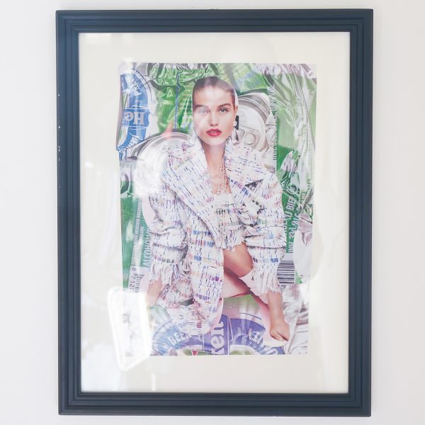 Erik van Lieshout - Zonder Titel - 30x22cm, Collage