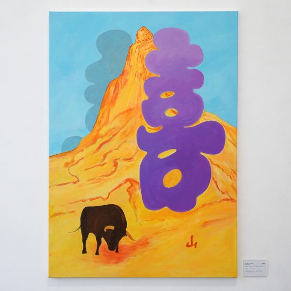 Woody van Amen - Fare Well - 120x85cm Acrylverf op canvas