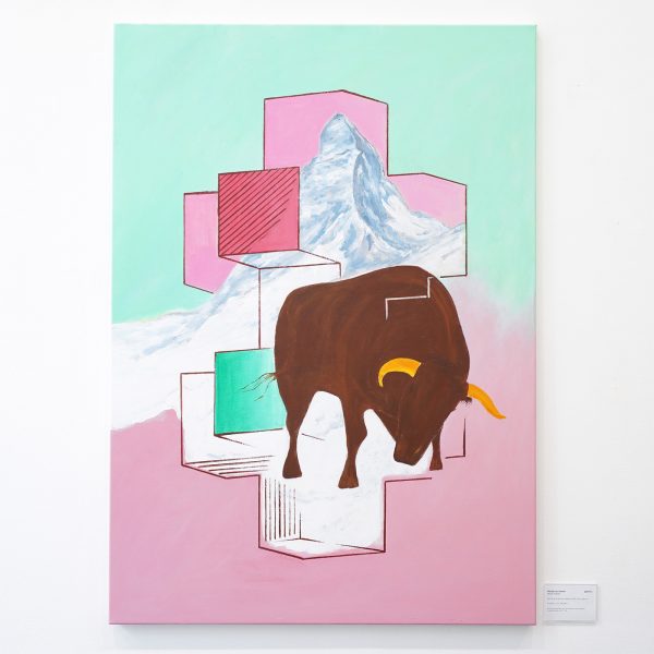 Woody van Amen - More Power - 120x85cm Acrylverf op canvas