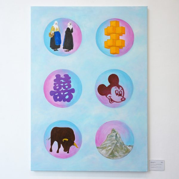 Woody van Amen - Night Frost - 120x85cm Acrylverf op canvas