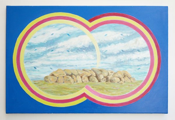 Woody van Amen - Stones at Amen - 60x90cm Acrylverf op canvas