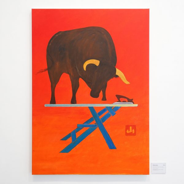 Woody van Amen - The Art of Balance - 120x85cm Acrylverf op canvas