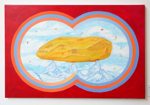 Woody van Amen - Three of a Kind - 60x90cm Acrylverf op canvas