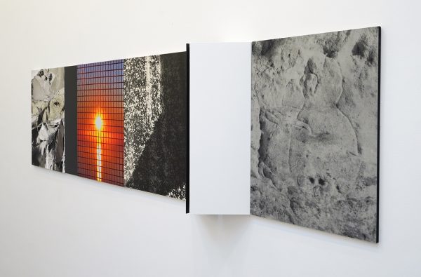 Narcisse Tordoir - Zonder Titel - 60x227x17cm Mixed media op houten paneel (detail)