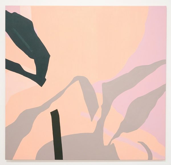 Liesbeth Piena - Shadow shapes - 130x125cm Olieverf en acrylverf op linnen