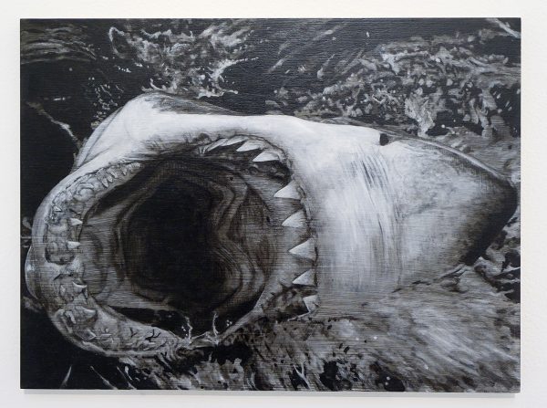 Niek Hendrix - The Void - 29x38cm Olieverf en potlood op paneel