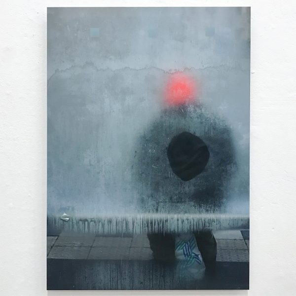 Joris Boekhoven - Busstop - 56x40cm Archief print op dibond