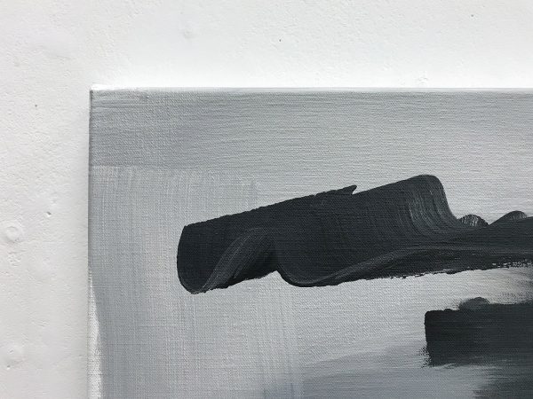 Marie Reintjes - Dissapearer - 40x50cm, Acrylverf op linnen (detail)