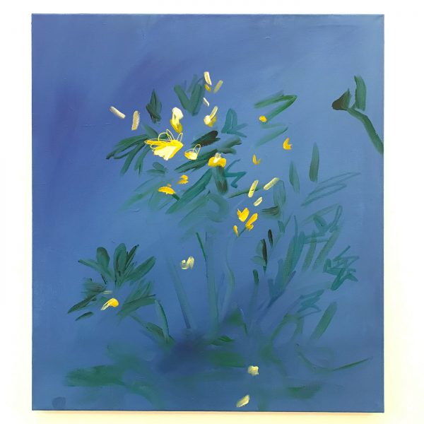 Marie Reintjes - Gaspeldoorn - 85x75cm Acrylverf en acrylmarker op linnen