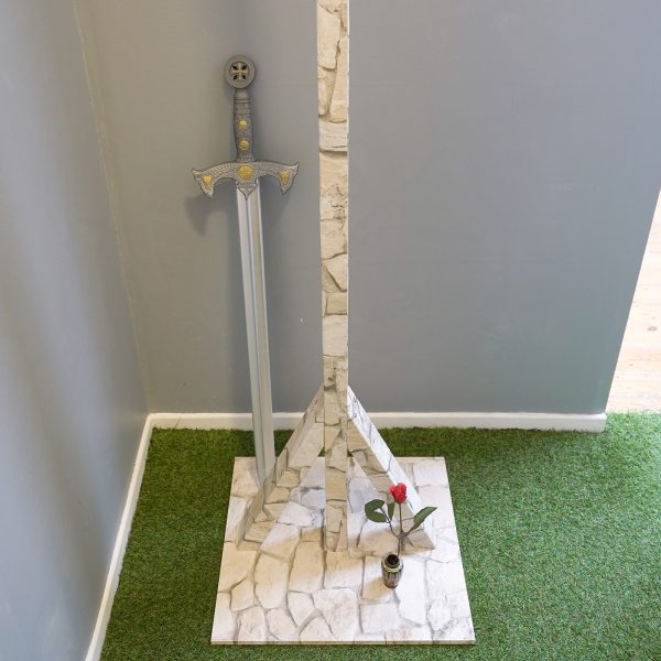 Tom Poelmans - Onbekende titel, afmetingen en materiaal