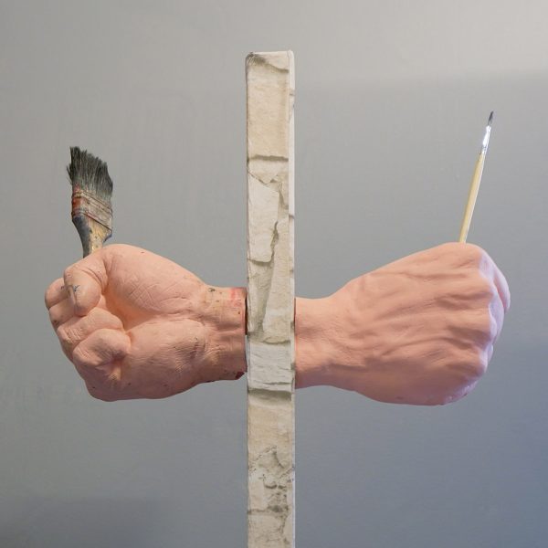 Tom Poelmans - Onbekende titel, afmetingen en materiaal