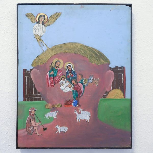 Tom Poelmans - Iezus - 55x44cm Olieverf op paneel