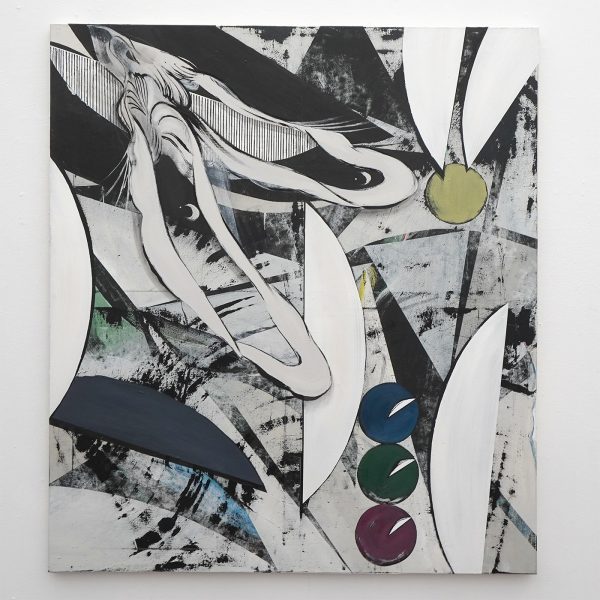 Janine van Oene - Day's Eyes - 140x125cm, Olieverf op canvas