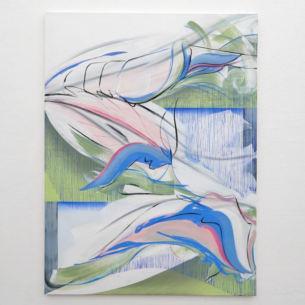 Janine van Oene - Frillis - 200x150cm, Olieverf op canvas