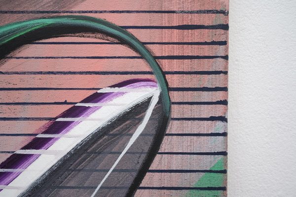 Janine van Oene - Look o Look - 165x125cm, Olieverf op canvas (detail)