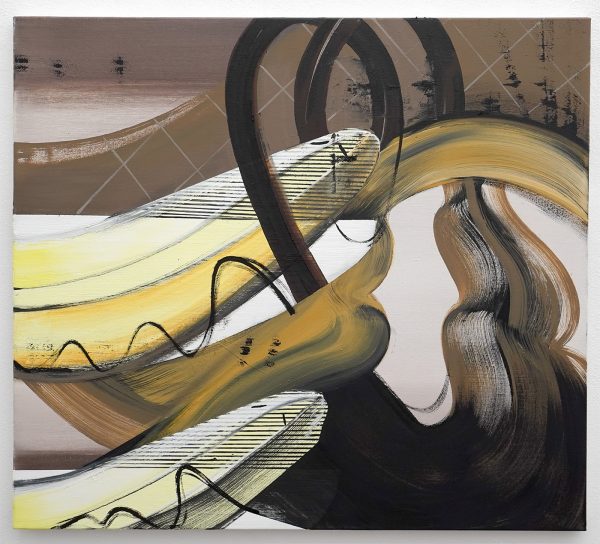 Janine van Oene - Mocha Choca Lata Jaya - 85x95cm, Olieverf op canvas