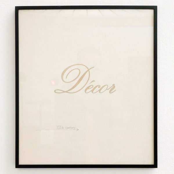 Marcel Broodthaers - Decor; a conquest by Marcel Broodthaers (XIXth and XXth Century) - Mixed media installatie (detail)