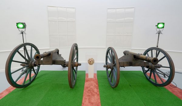 Marcel Broodthaers - Decor; a conquest by Marcel Broodthaers (XIXth and XXth Century) - Mixed media installatie (detail)