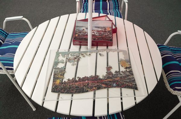 Marcel Broodthaers - Decor; a conquest by Marcel Broodthaers (XIXth and XXth Century) - Mixed media installatie (detail)