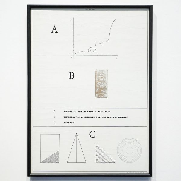 Marcel Broodthaers -Paysage d'automne - 70x50cm Kleurenhoogdruk