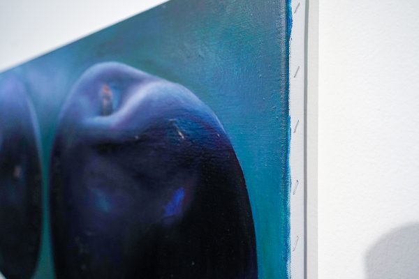 Ina van Zyl - The Idea And Its Shadow - 50x100cm, Olieverf op linnen (detail)