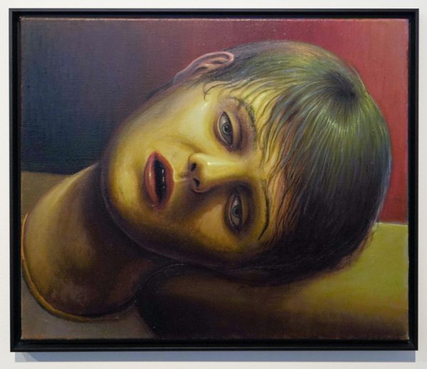 Michael Kirkham - Schlafende Jugend - 50x60cm Ina van Zyl - Rumour - 110x80cm Olieverf op linnen