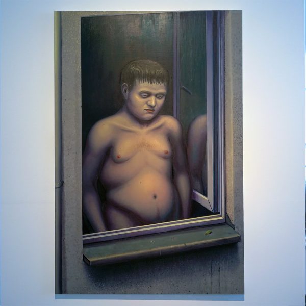 Michael Kirkham - Unsere Nachbarn - 150x110cm, Olieverf op linnen