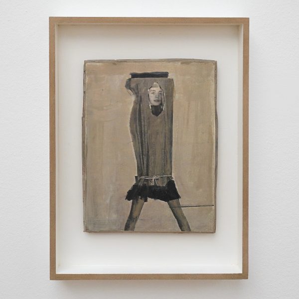 Mark Manders - Rope Study - Offsetdruk en acryl op papier en hout