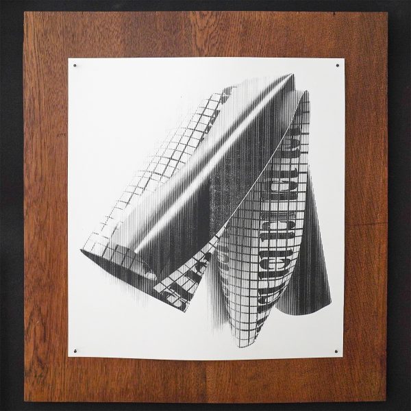 Cecilia Rebergen - Lineair A, grid variations - Zeefdruk, oplage 10