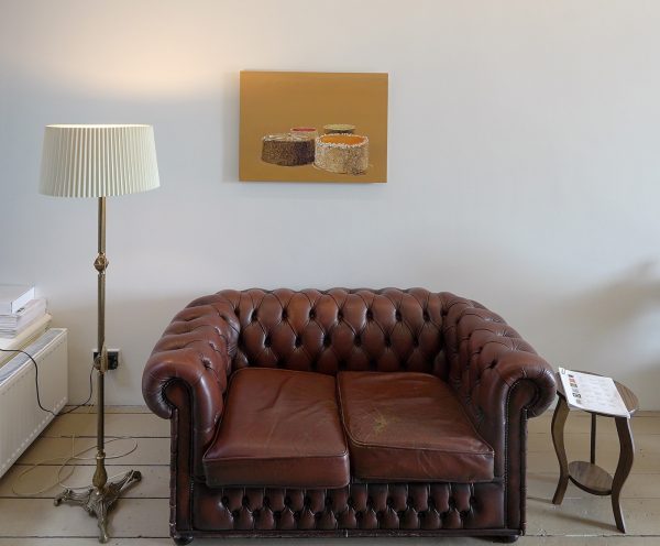 Erik Pape - Taarten - 60x80cm Olieverf op paneel