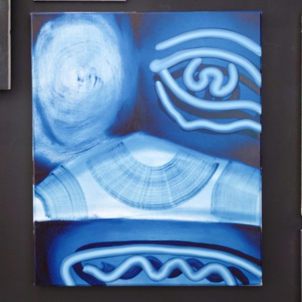 Jochem van den Wijngaard - Robot Poetry - 65x50cm, Olieverf op canvas