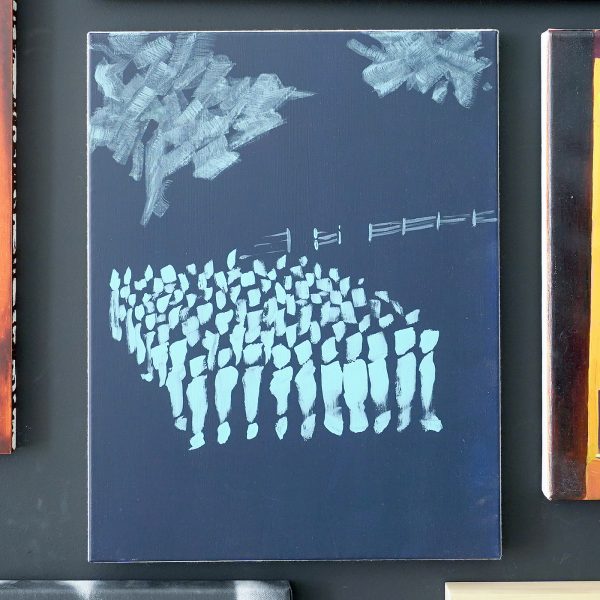 Koen Schriever - Arnhem, 40953 - 35x45cm, Acrylverf op linnen