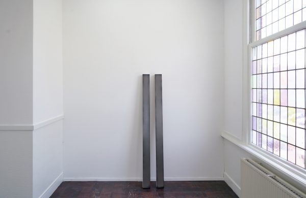 Matthew Allen - Sun Trigger I & II - 187x12x6cm Gepolijst grafiet op linnen op hout