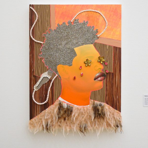 Devan Shimoyama - Not Too Close - 102x76cm Olieverf, kleurpotlood en gemengde technieken op doek op paneel, 2018