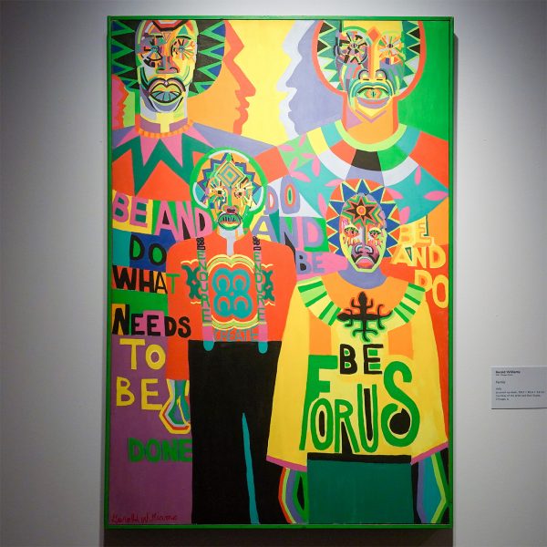 Gerald Williams - Family - 130x87cm Acrylverf op doek, 1976