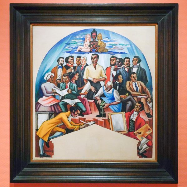 Hale Woodruff - Study for mural 'The Art of the Negro' - 95x70cm, Olieverf op doek, 1950-1951