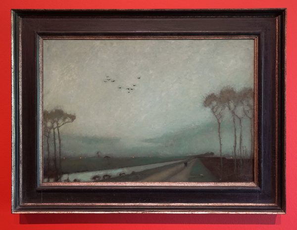 Jan Mankes - Avondschemering (Woudsterweg) - Olieverf op doek, 1914