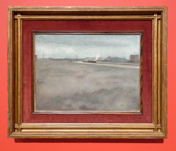 Jan Mankes - Duingezicht met stoomtram, 1915