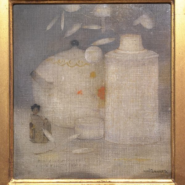 Jan Mankes - Japanse Flesjes - Olieverf op doek, 1911 (detail)
