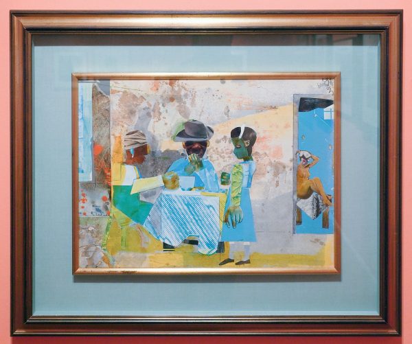 Romare Bearden - Carolina Sunrise - 64x76cm, Schilderij, zonder jaartal