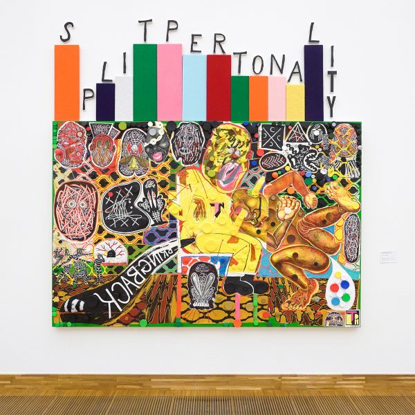 Trenton Doyle Hancock - 183x274cm Acrylverf en gemengde technieken op doek, 2013