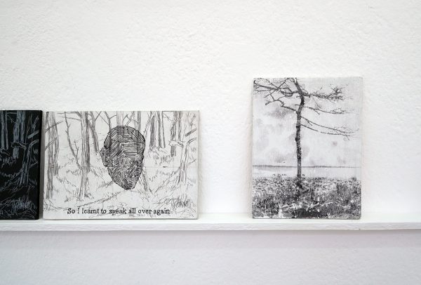 Giel Louws - Tarkovsky reeks - Mixed Media (detail)