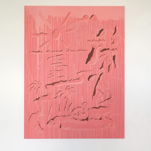 Henry Byrne - I was there for ten days, I think - 120x90cm Olieverf op canvas