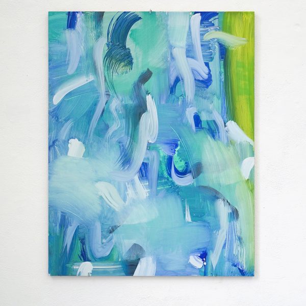 Joelle Goutier - Obscured by Clouds - 72X90cm Olieverf op paneel