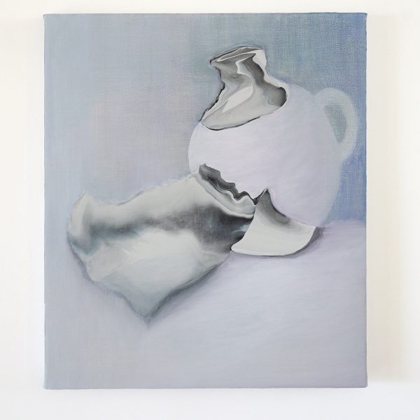 Rezi van Lankveld - Ghost - 56x48cm Olieverf op canvas