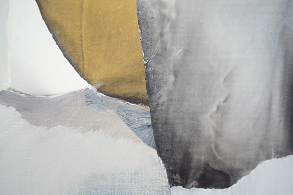 Rezi van Lankveld - Golden - 55x44cm Olieverf op canvas (detail)