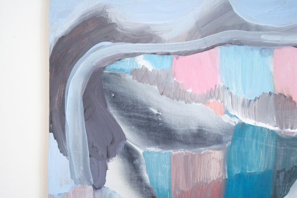 Rezi van Lankveld - Le Vie de Reve - 55x44cm Olieverf op canvas (detail)